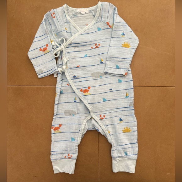 Angel Dear Other - 💙5/$25💙Angel Dear Muslin Cotton Jumpsuit 3-6M